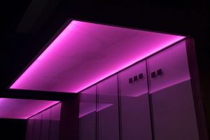 techos pladur con luces led